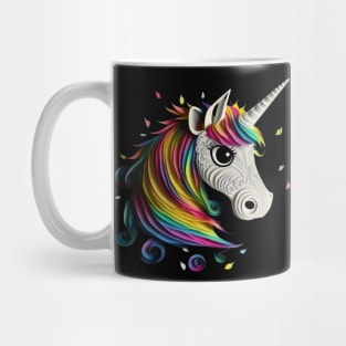 Paperdesign Art Of A Cute Unicorn 2 Mug